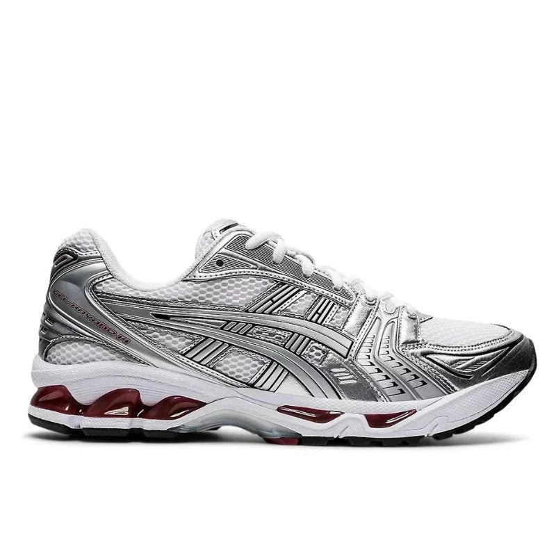 Gel Kayano 14 Silver & Red