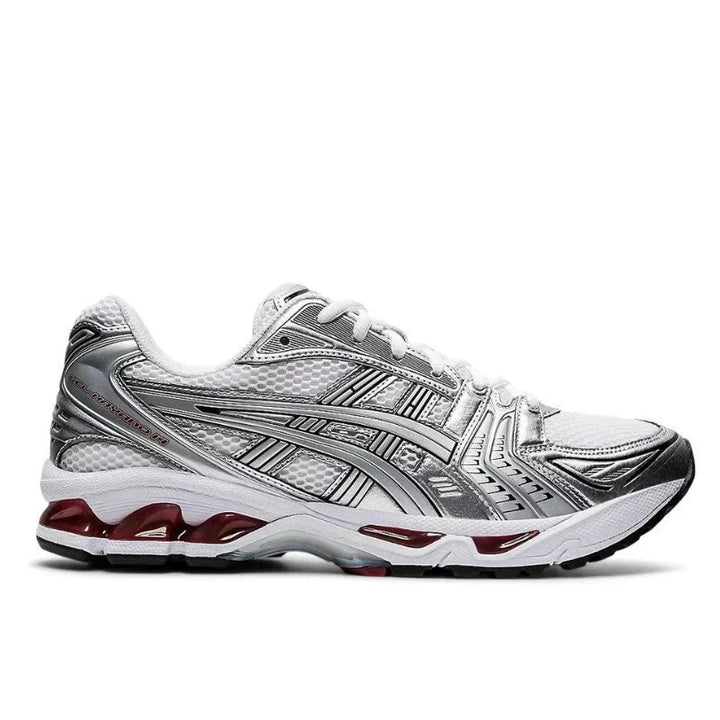Gel Kayano 14 Silver & Red